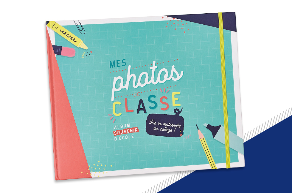 Album photos de classe (élève) + kit scrapbooking - Albums pour